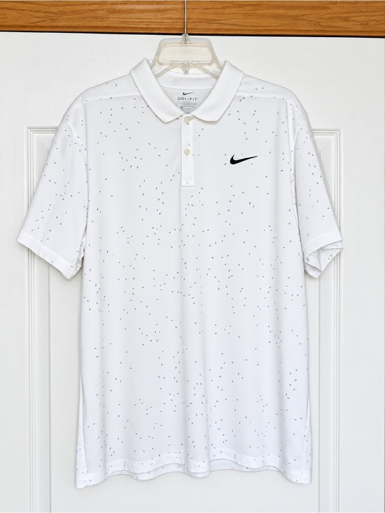 Nike Other - Nike White Dri-FIT Short Sleeve Polo. Size XL